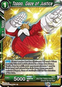 Toppo, Gaze of Justice (Universal Onslaught) [BT9-046]