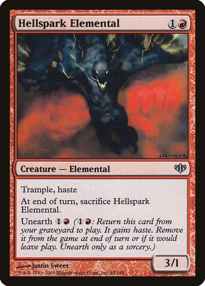 Elemental Chispa Infernal [Conflujo]