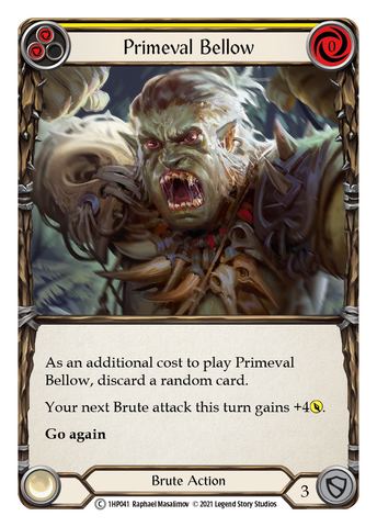 Primeval Bellow (Yellow) [1HP041]