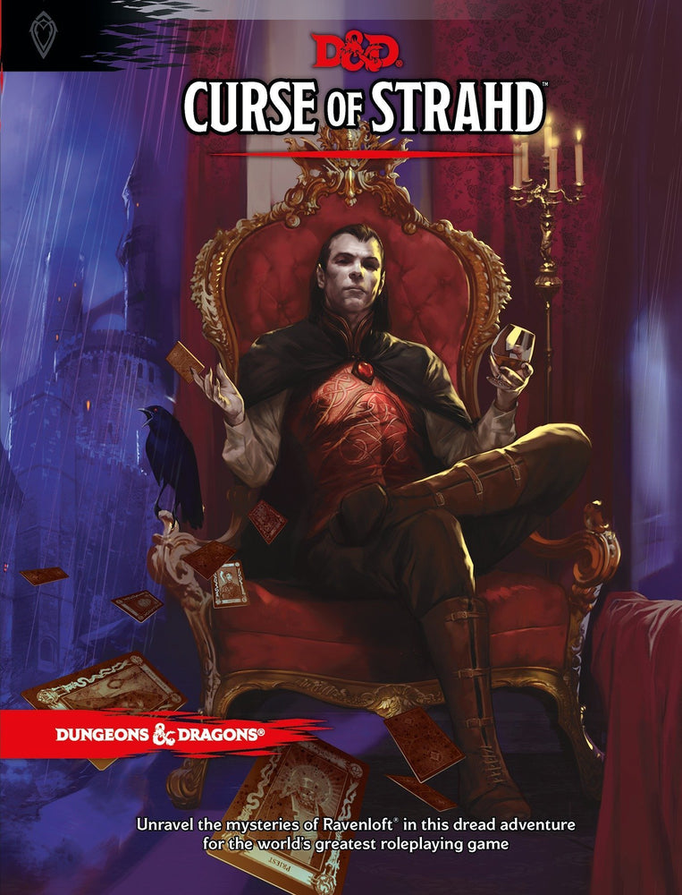 Curse of Strahd Book (D&D Adventure)