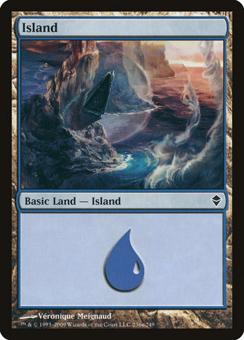 Island (#236a) [Zendikar]