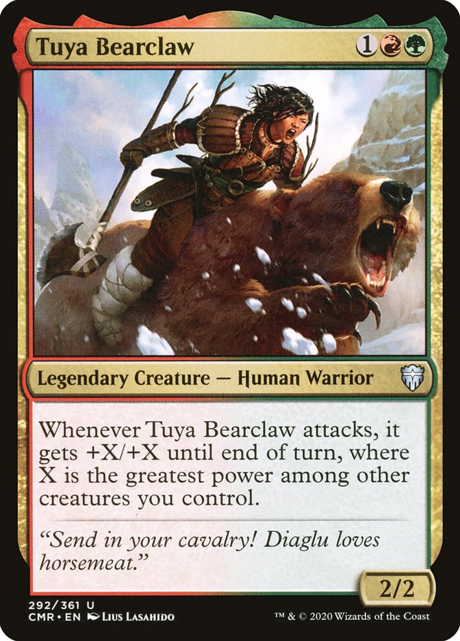 Tuya Bearclaw [Leyendas del comandante] 