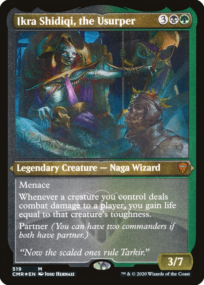 Ikra Shidiqi, the Usurper [Commander Legends Etched]