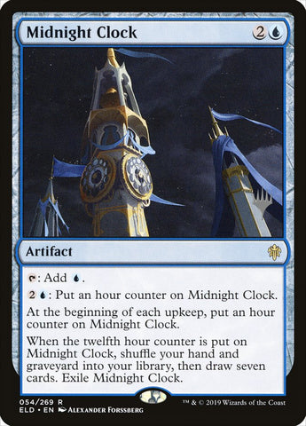 Horloge de minuit (pack promotionnel) [Promotions du trône d'Eldraine] 