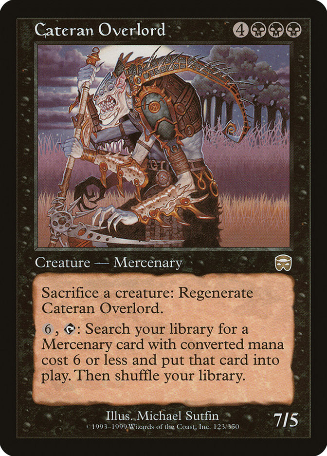 Cateran Overlord [Masques mercadiens] 