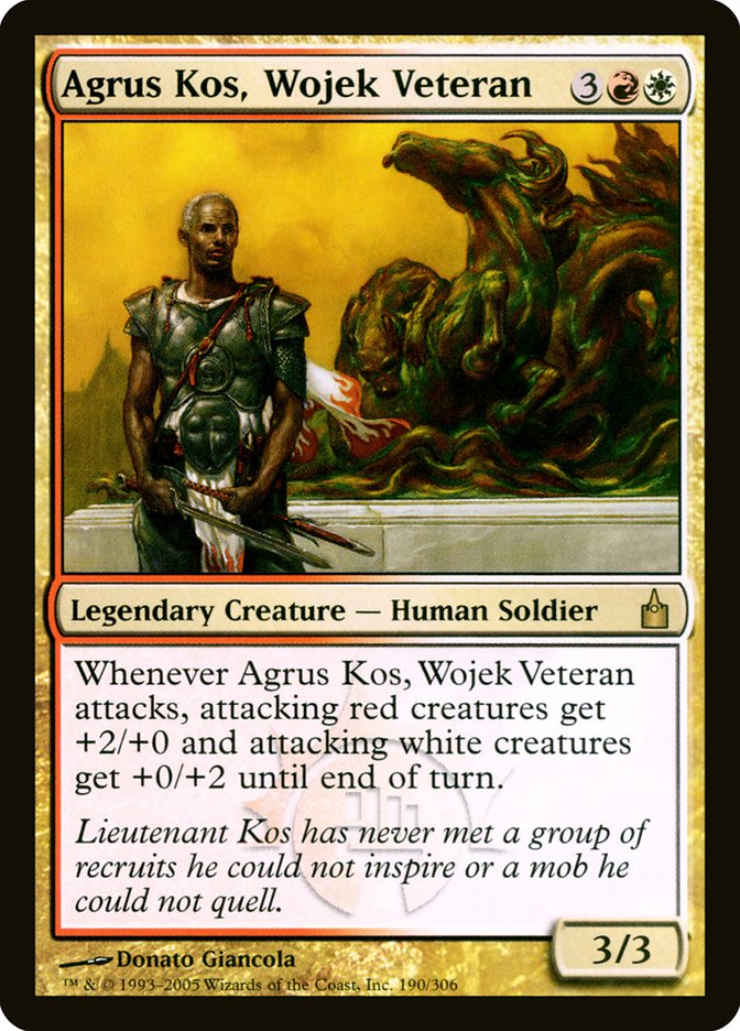 Agrus Kos, veterano de Wojek [Ravnica: Ciudad de gremios] 