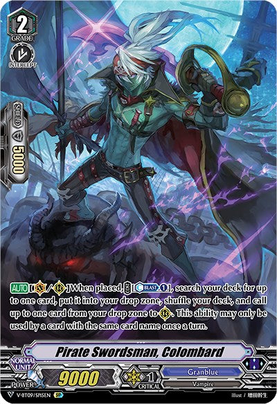 Pirate Swordsman, Colombard (V-BT09/SP15EN) [Butterfly d'Moonlight]