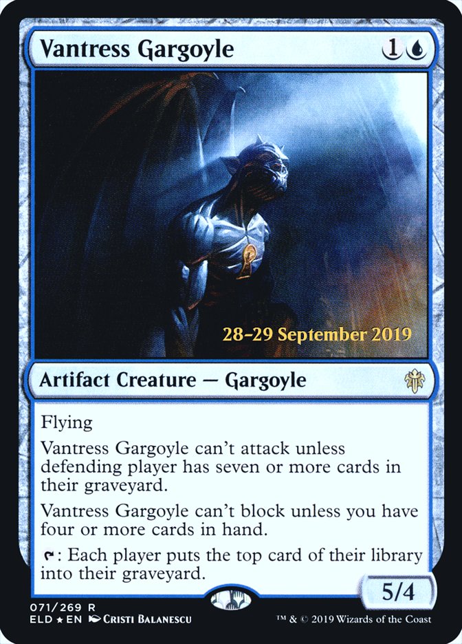 Vantress Gargoyle [Promociones de presentación de Throne of Eldraine] 