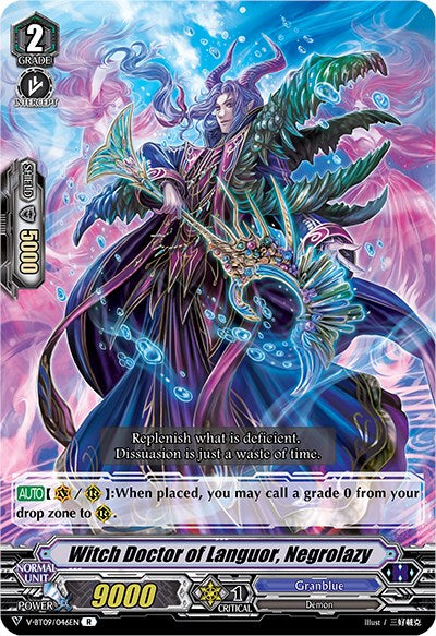 Witch Doctor of Languor, Negrolazy (V-BT09/046EN) [Butterfly d'Moonlight]