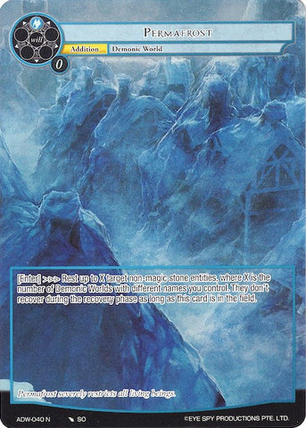 Permafrost (Full Art) (ADW-040) [Assault into the Demonic World]