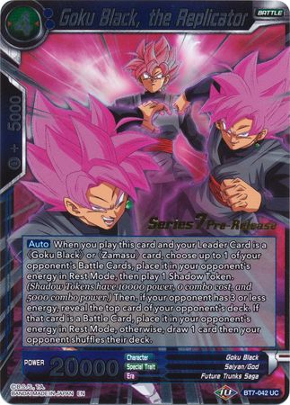 Goku Black, the Replicator (Assault of the Saiyans) [BT7-042_PR]