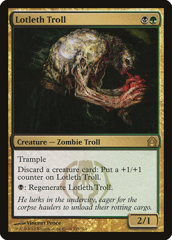 Lotleth Troll [Regreso a Ravnica] 