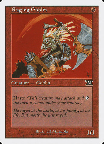 Raging Goblin [Sixième édition classique] 
