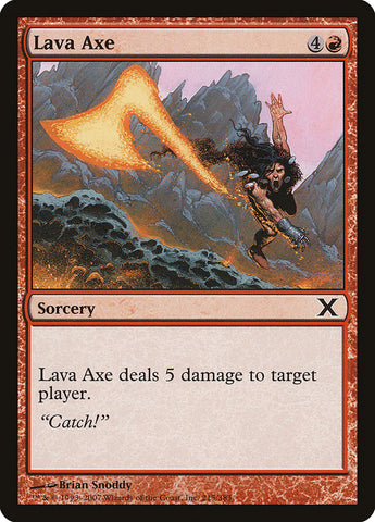 Lava Axe [Dixième édition] 