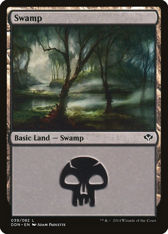 Swamp (#39) [Duel Decks: Speed vs. Cunning]