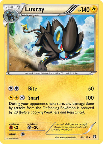 Luxray (46/122) (Cracked Ice Holo) [XY : BREAKpoint]