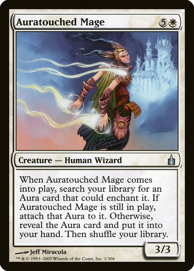 Mago con aura tocada [Ravnica: City of Guilds] 