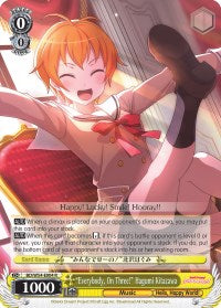 "Everybody, On Three!" Hagumi Kitazawa (BD/W54-E004 R) [BanG Dream! Girls Band Party!]