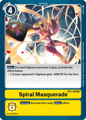 Spiral Masquerade [BT5-099] [Battle of Omni Pre-Release Promos]