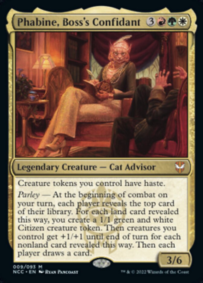 Phabine, la confidente du patron [Streets of New Capenna Commander] 