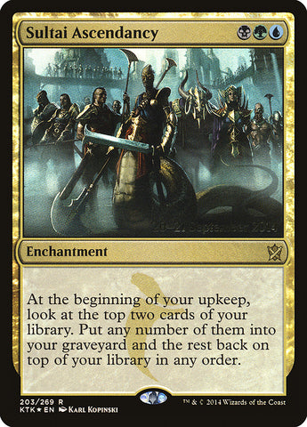 Sultai Ascendancy  (Prerelease) [Khans of Tarkir Prerelease Promos]