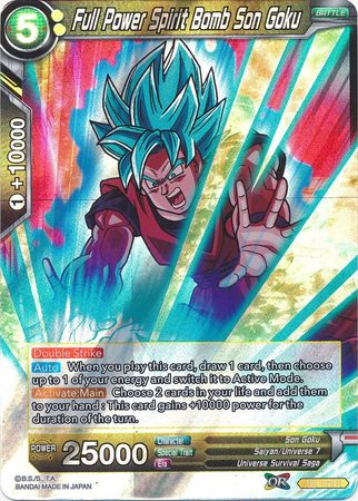 Bomba de espíritu de poder completo Son Goku [TB1-075] 