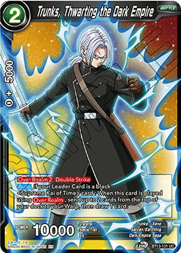 Trunks, Thwarting the Dark Empire (Uncommon) [BT13-131]