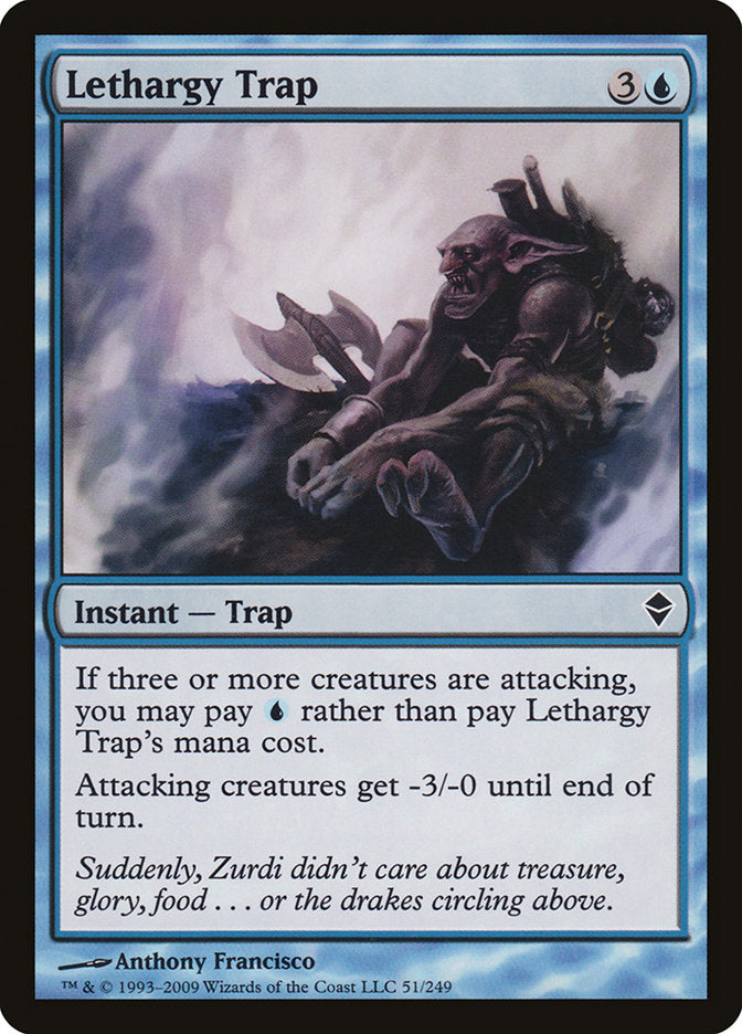 Trampa de letargo [Zendikar] 