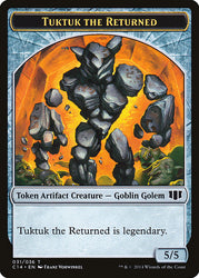 Daretti, Scrap Savant Emblem // Tuktuk the Returned Double-sided Token [Commander 2014 Tokens]