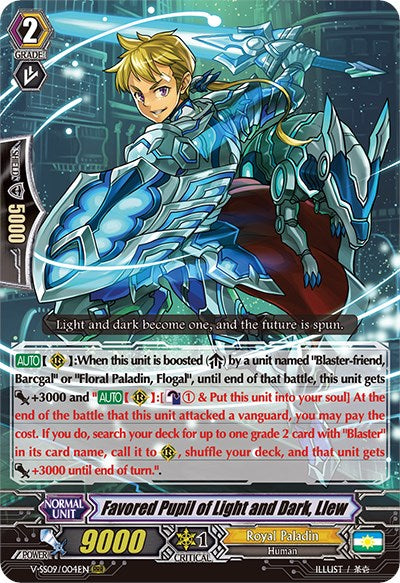 Favored Pupil of Light and Dark, Llew (V-SS09/004EN) [Revival Selection]