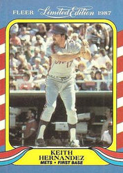 1987 Fleer Singles de béisbol de edición limitada