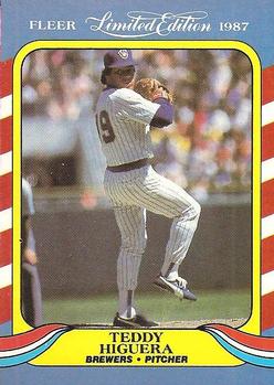 1987 Fleer Singles de béisbol de edición limitada