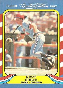 1987 Fleer Singles de béisbol de edición limitada