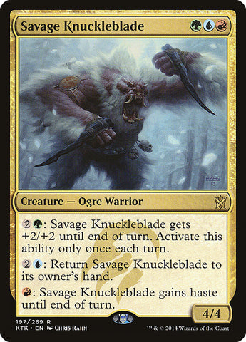 Knuckleblade salvaje [Khans de Tarkir] 