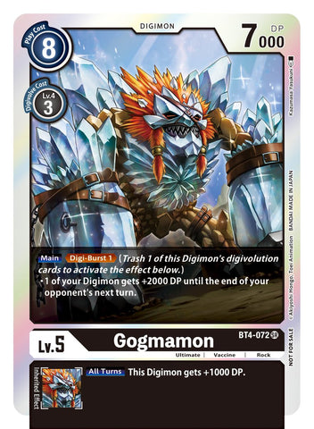Gogmamon [BT4-072] (Event Pack 2) [Great Legend]