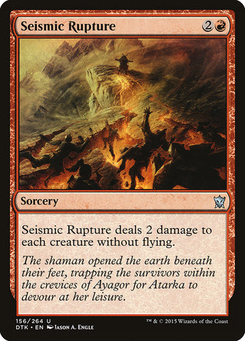 Rupture sismique [Dragons de Tarkir] 