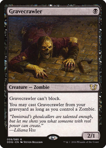 Gravecrawler [Duel Decks: Bendito vs. Maldito] 