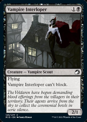 Vampire Intrus [Innistrad : Chasse de minuit] 