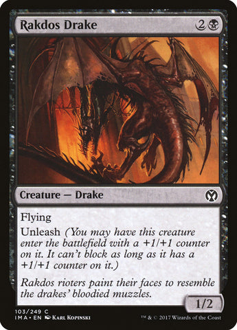 Rakdos Drake [Maîtres emblématiques] 