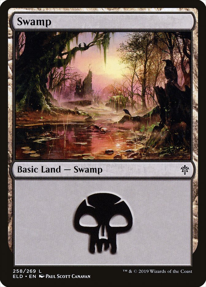 Swamp (#258) [Throne of Eldraine]