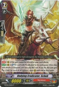 Undying Eradicator, Schub (G-BT02/051EN) [Soaring Ascent of Gale & Blossom]