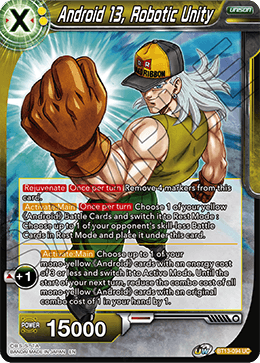 Android 13, Robotic Unity (Uncommon) [BT13-094]