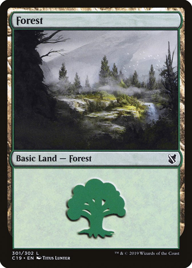 Forest (#301) [Commander 2019]