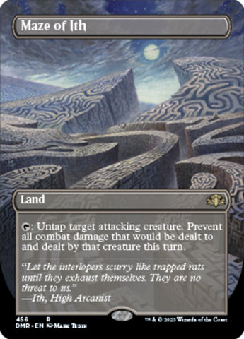 Maze of Ith (Borderless Alternate Art) [Dominaria Remastered]