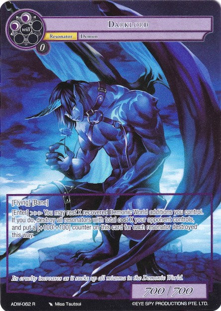 Darklord (Full Art) (ADW-062) [Assault into the Demonic World]