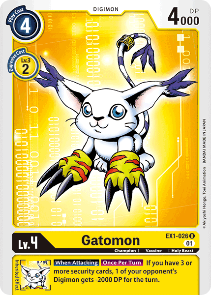 Gatomon [EX1-026] [Colección clásica] 