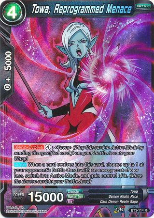 Towa, Reprogrammed Menace [BT3-114]