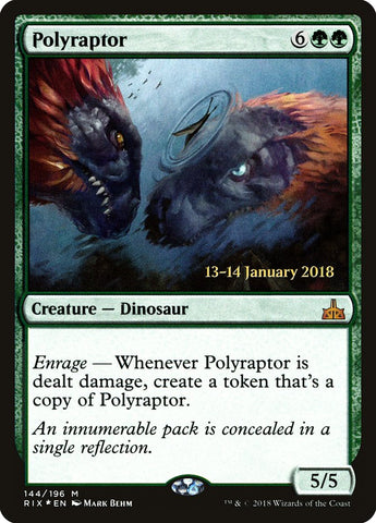 Polyraptor (Avant-première) [Rivals of Ixalan Prerelease Promos] 