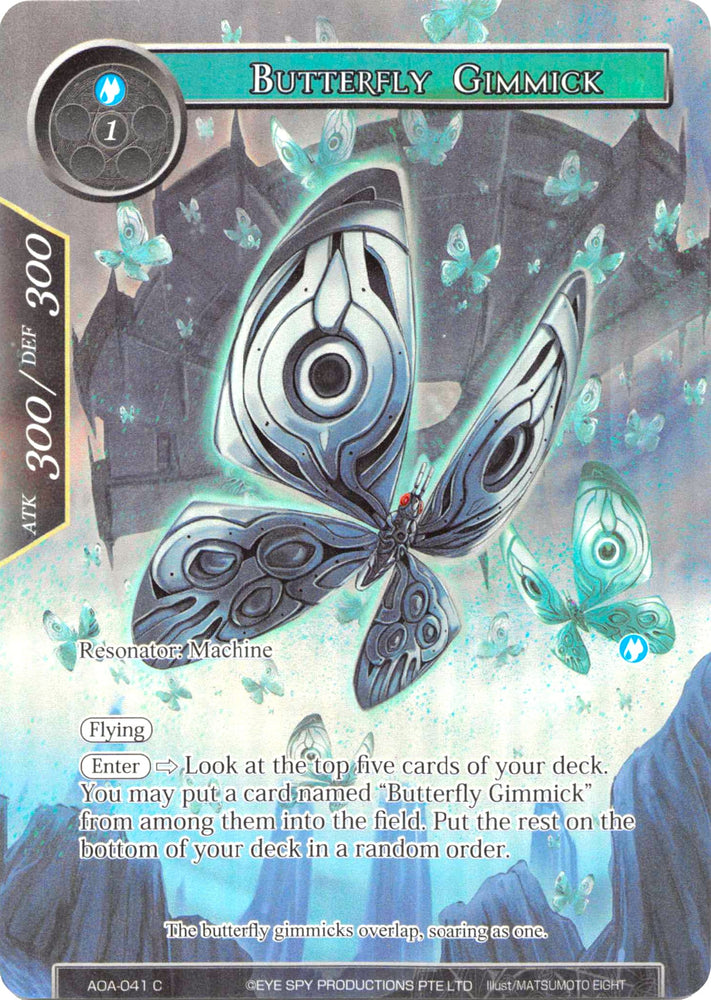 Butterfly Gimmick (Full Art) (AOA-041) [Awakening of the Ancients]