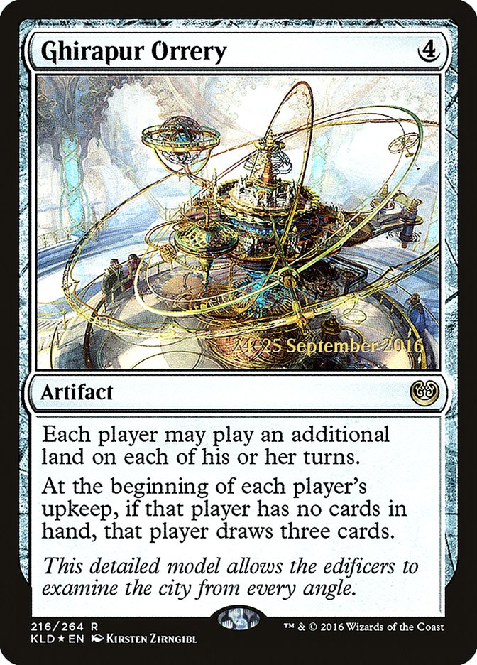 Ghirapur Orrery (Prelanzamiento) [Promociones de presentación de Kaladesh] 